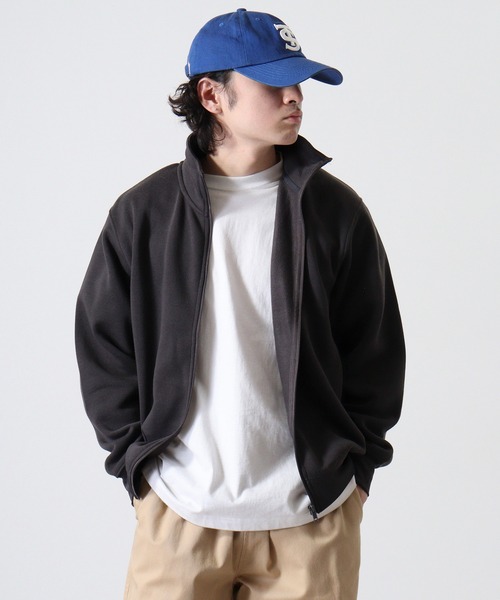 FUNALIVE（ファンアライブ）の「裏起毛フルZIPカーディガン（カーディガン/ボレロ・メンズ・ブラック/杢グレー/スミクロ/ブルー・M/L/LL）」の17枚目の写真