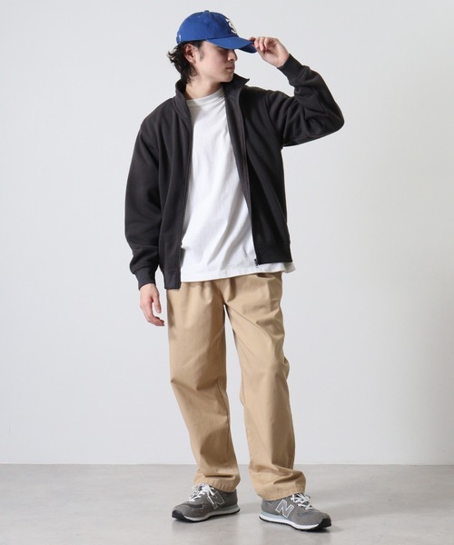 FUNALIVE（ファンアライブ）の「裏起毛フルZIPカーディガン（カーディガン/ボレロ・メンズ・ブラック/杢グレー/スミクロ/ブルー・M/L/LL）」の15枚目の写真