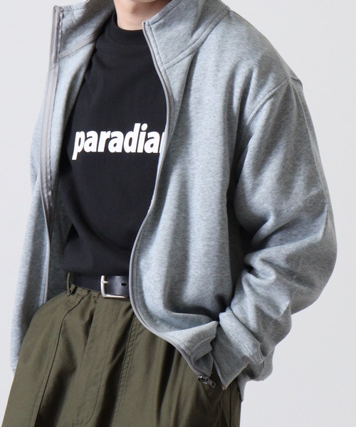 FUNALIVE（ファンアライブ）の「裏起毛フルZIPカーディガン（カーディガン/ボレロ・メンズ・ブラック/杢グレー/スミクロ/ブルー・M/L/LL）」の10枚目の写真