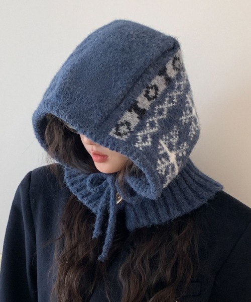 スノーフレーク バラクラバニットキャップ（ニットキャップ/ビーニー