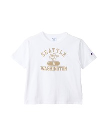 【Champion/チャンピオン】レディース ベーシック ショートスリーブTシャツ