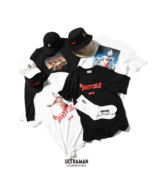 HOMEGAME(ホームゲーム)の「ホームゲーム【HOMEGAME】× ウルトラマン【ULTRAMAN】- ウルトラマンTシャツ【ULTRAMAN TEE #1 HG240113】(Tシャツ/カットソー・メンズ・ブラック/ホワイト・LARGE/SMALL/XX-LARGE/X-LARGE/MEDIUM)」の7枚目の写真