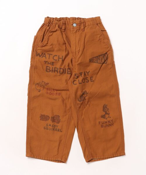 DENIM DUNGAREE（デニムダンガリー）の「Military Back-satin Pants（その他パンツ・キッズ・オレンジ・100/110/120）」の3枚目の写真