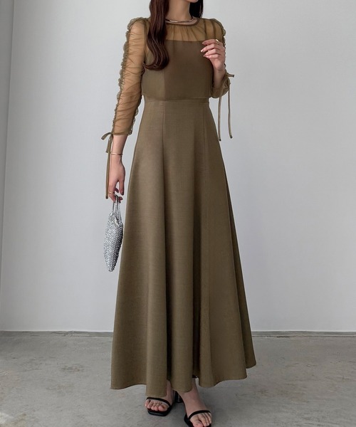 フリルドロストボレロ+フレアキャミワンピース（ワンピース