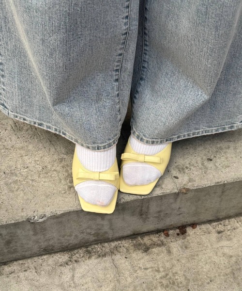 FOREVER 21（フォーエバー トゥエンティーワン）の「【2025SS】エナメルリボンサンダル（サンダル・レディース・ブラック/ブルー/イエロー・MEDIUM/LARGE）」の17枚目の写真