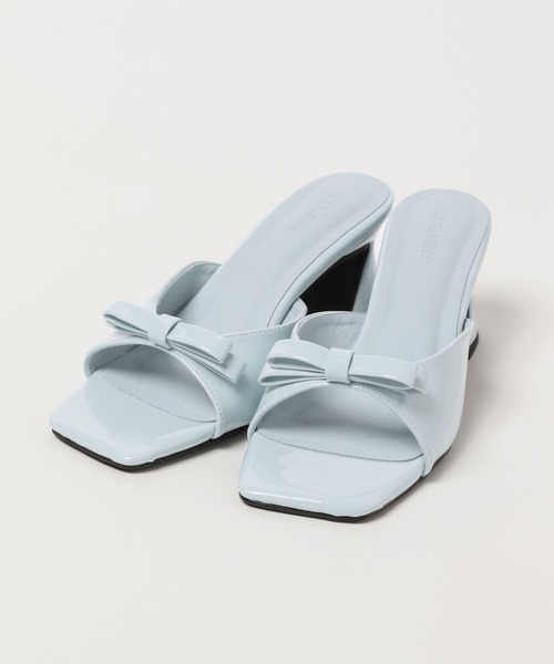 FOREVER 21（フォーエバー トゥエンティーワン）の「【2025SS】エナメルリボンサンダル（サンダル・レディース・ブラック/ブルー/イエロー・MEDIUM/LARGE）」の20枚目の写真