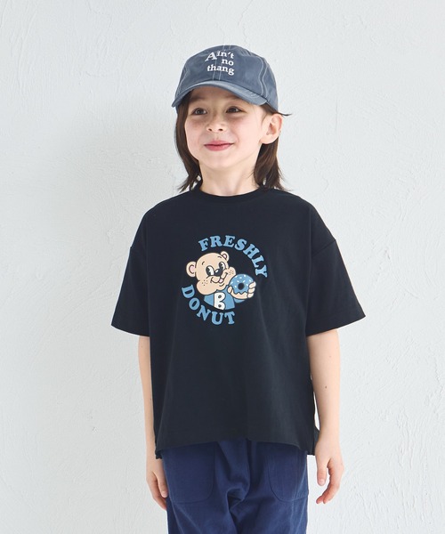 pairmanon（ペアマノン）の「【綿100%】オリジナル アニマルプリント 半袖Tシャツ（Tシャツ/カットソー・キッズ・ピンク系その他2/ブルー系その他2/ベージュ系その他2/ブルー系その他/パープル系その他/ピンク系その他/ベージュ系その他/グリーン系その他/ブラック系その他/ホワイト系その他/ホワイト・90/100/110/120/80/130/140/150）」の19枚目の写真