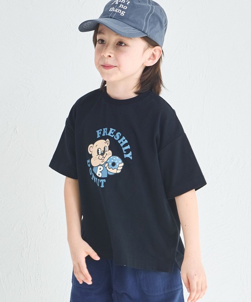 pairmanon（ペアマノン）の「【綿100%】オリジナル アニマルプリント 半袖Tシャツ（Tシャツ/カットソー・キッズ・ピンク系その他2/ブルー系その他2/ベージュ系その他2/ブルー系その他/パープル系その他/ピンク系その他/ベージュ系その他/グリーン系その他/ブラック系その他/ホワイト系その他/ホワイト・90/100/110/120/80/130/140/150）」の21枚目の写真