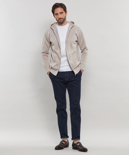 MACKINTOSH LONDON（マッキントッシュ ロンドン）の「ダブルフェイスジップアップパーカー（パーカー・メンズ・ネイビー/ライトグレー・L/M/XL）」の7枚目の写真