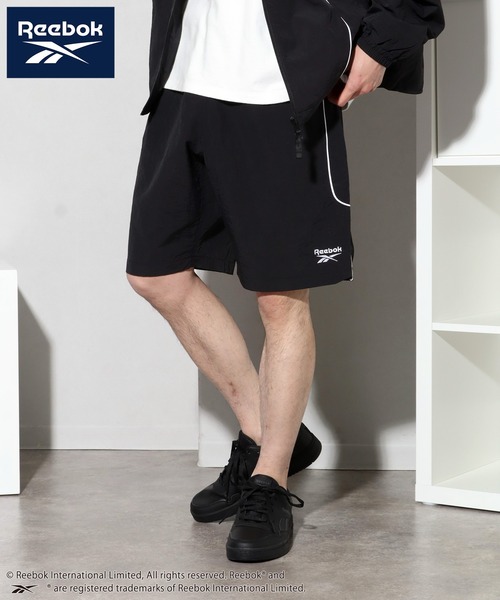 Reebok（リーボック）の「【Reebok/リーボック】別注 ナイロンパイピングショーツ（その他パンツ・メンズ・グリーン/グレー/サックスブルー/ブラック・LL/L/M）」の9枚目の写真