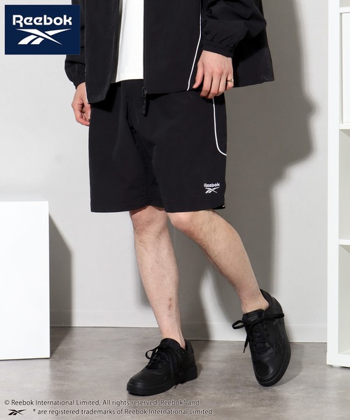 Reebok（リーボック）の「【Reebok/リーボック】別注 ナイロンパイピングショーツ（その他パンツ・メンズ・グリーン/グレー/サックスブルー/ブラック・LL/L/M）」の11枚目の写真