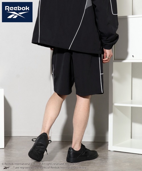 Reebok（リーボック）の「【Reebok/リーボック】別注 ナイロンパイピングショーツ（その他パンツ・メンズ・グリーン/グレー/サックスブルー/ブラック・LL/L/M）」の12枚目の写真