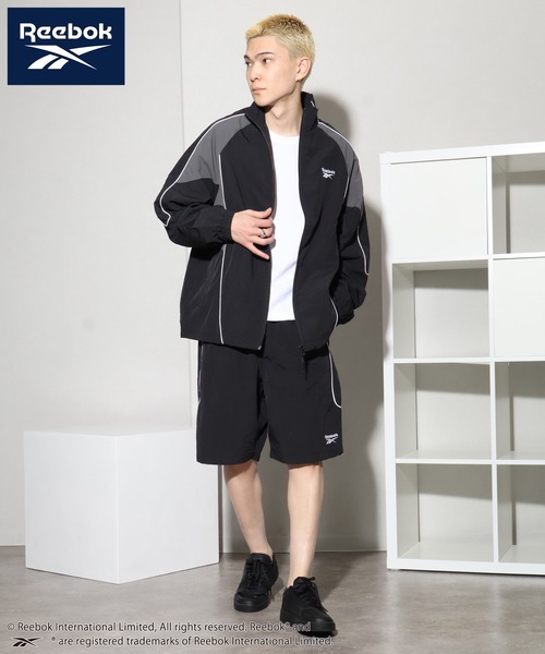 Reebok（リーボック）の「【Reebok/リーボック】別注 ナイロンパイピングショーツ（その他パンツ・メンズ・グリーン/グレー/サックスブルー/ブラック・LL/L/M）」の18枚目の写真