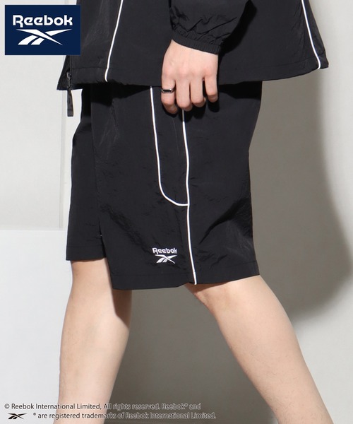 Reebok（リーボック）の「【Reebok/リーボック】別注 ナイロンパイピングショーツ（その他パンツ・メンズ・グリーン/グレー/サックスブルー/ブラック・LL/L/M）」の14枚目の写真
