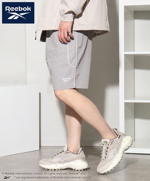 Reebok（リーボック）の「【Reebok/リーボック】別注 ナイロンパイピングショーツ（その他パンツ・メンズ・グリーン/グレー/サックスブルー/ブラック・LL/L/M）」の19枚目の写真