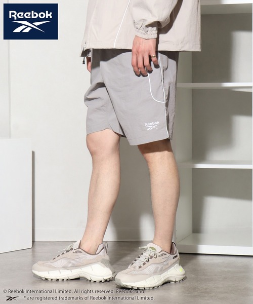 Reebok（リーボック）の「【Reebok/リーボック】別注 ナイロンパイピングショーツ（その他パンツ・メンズ・グリーン/グレー/サックスブルー/ブラック・LL/L/M）」の20枚目の写真