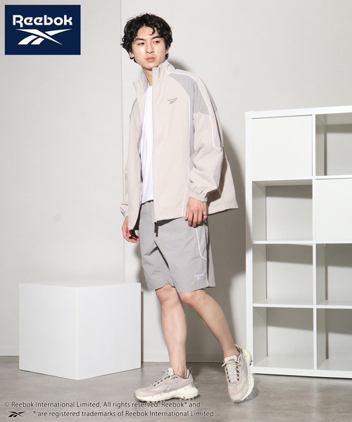 Reebok（リーボック）の「【Reebok/リーボック】別注 ナイロンパイピングショーツ（その他パンツ・メンズ・グリーン/グレー/サックスブルー/ブラック・LL/L/M）」の22枚目の写真