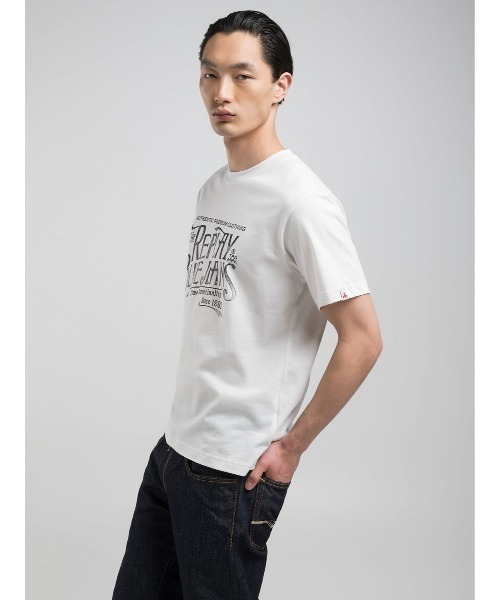 セール】コットンジャ－ジープリントTシャツ（Tシャツ