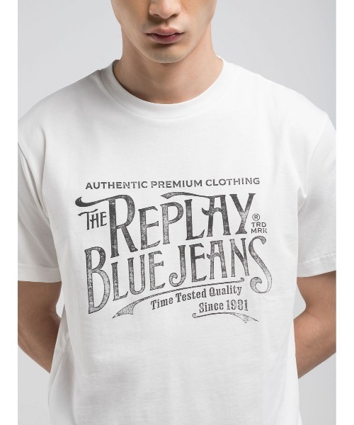 関税込 REPLAY フリーマーケットTシャツ リプレイ リプレイ REPLAY REPLAY Tシャツ M3050 2660 半袖 （098