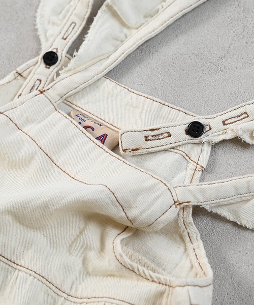 Life Support Products(ライフサポートプロダクツ)の「【COTTON from U.S.A】デニムティアードワンピース(ワンピース・キッズ・ネイビー/ストライプ/キナリ・80/90/95/100/110/120/130/140/150)」の21枚目の写真