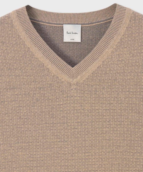 専用出品 ポールスミス 薄手Vネックニット メリノウール ポールスミス