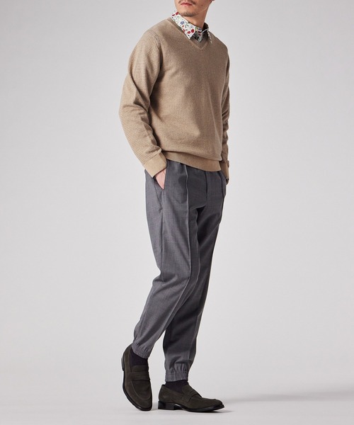 Paul Smith（ポールスミス）の「メランジ　Vネックニット / 153401 257Z（ニット/セーター・メンズ・ライトピンク/ブルー・MEDIUM/LARGE/X-LARGE）」の10枚目の写真