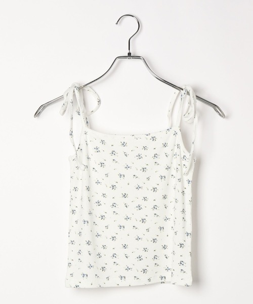 Heather（ヘザー）の「フラワーキャミ/カーディガン2P　322196（カーディガン/ボレロ・レディース・オフホワイト/ブルー/ピンク・FREE）」の11枚目の写真