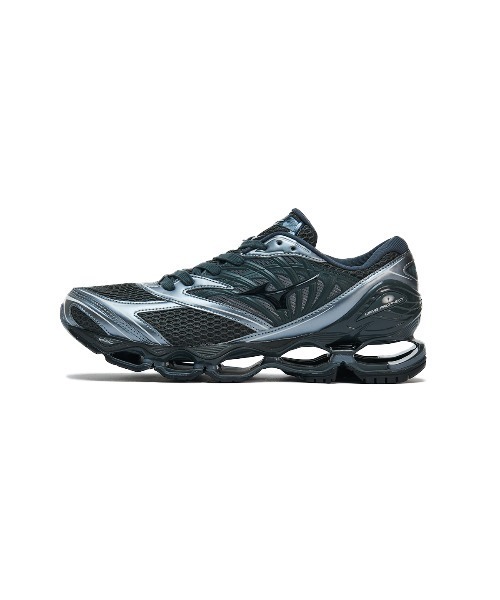 MIZUNO(ミズノ )の「MIZUNO WAVE PROPHECY LS(ミズノ ウエーブプロフェシーLS)(スニーカー・メンズ・ブラック系・25.5cm/26cm/26.5cm/27cm/27.5cm/28cm/28.5cm/29cm/23cm/24.5cm/24cm/23.5cm/25cm/30cm)」の2枚目の写真