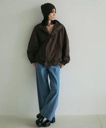 anuke（アンヌーク）の「Standcollar Zip Blouson（ブルゾン）」 - WEAR