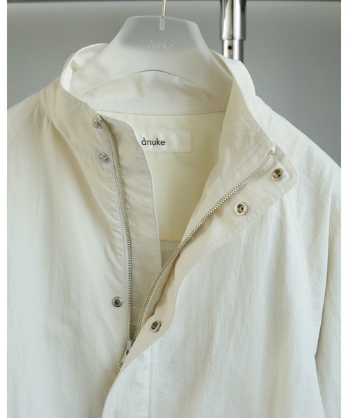 anuke（アンヌーク）の「Standcollar Zip Blouson（ブルゾン）」 - WEAR