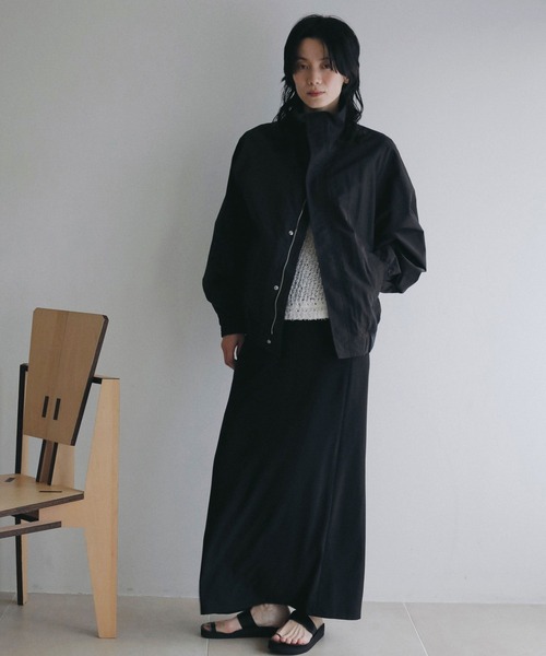 Standcollar Zip Blouson（ブルゾン）｜anuke（アンヌーク）の
