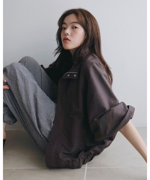 anuke（アンヌーク）の「Standcollar Zip Blouson（ブルゾン）」 - WEAR