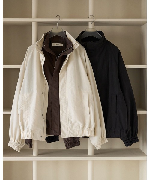 【完売　36サイズ】anuke ライトブルゾン　アウター アンヌーク anuke 2026springsummer アウターNylon Light Blouson 5月