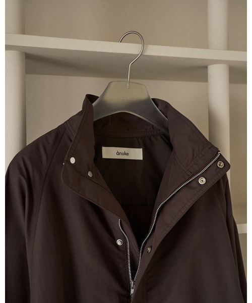 Standcollar Zip Blouson（ブルゾン）｜anuke（アンヌーク）の