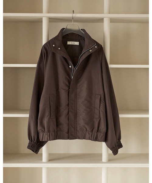 ジャケット・アウター anuke Standcollar Zip Blouson Standcollar Zip Blouson（ブルゾン）｜anuke（アンヌーク）の