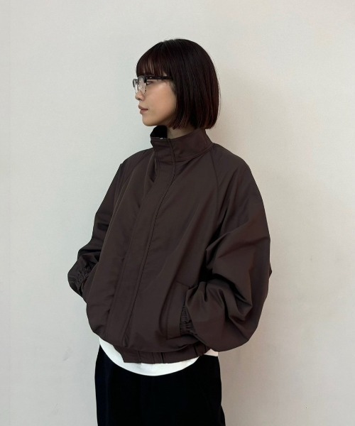 anuke（アンヌーク）の「Standcollar Zip Blouson（ブルゾン）」 - WEAR