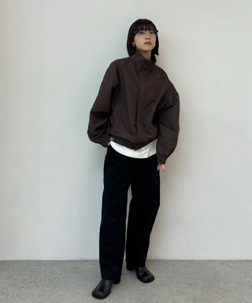Standcollar Zip Blouson（ブルゾン）｜anuke（アンヌーク）の