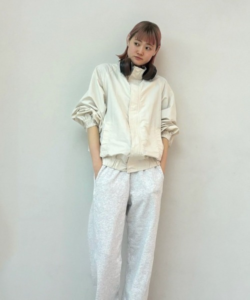 ANUKE アンヌーク Standcollar Zip Blouson 36 anuke 】Standcollar Zip Blouson | valance 福井｜レディース