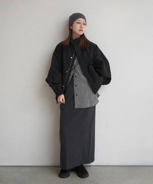 Standcollar Zip Blouson（ブルゾン）｜anuke（アンヌーク）の