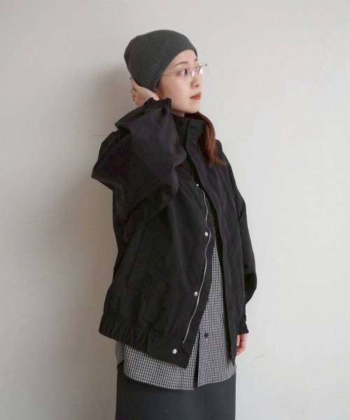 Standcollar Zip Blouson（ブルゾン）｜anuke（アンヌーク）の