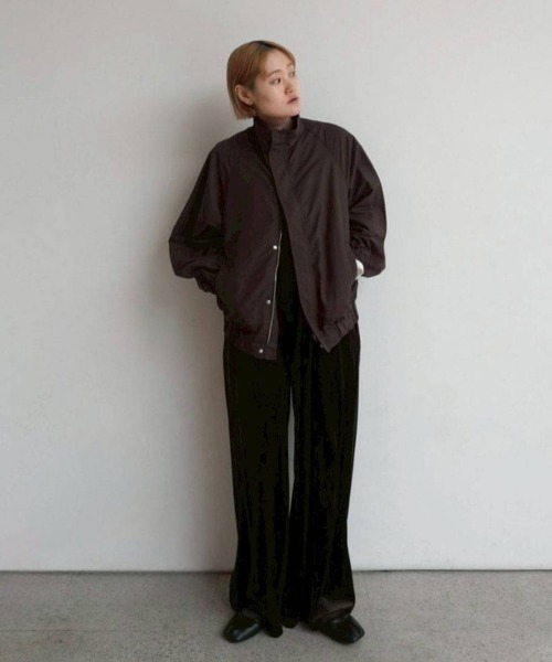 Standcollar Zip Blouson（ブルゾン）｜anuke（アンヌーク）の