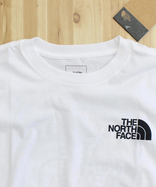 THE NORTH FACE(ザノースフェイス)の「TNF BOXロゴバックプリント ロングスリーブTシャツ M L/S BOX NSE TEE(Tシャツ/カットソー・メンズ・ホワイト系2・M/L/XL)」の8枚目の写真