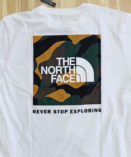 THE NORTH FACE(ザノースフェイス)の「TNF BOXロゴバックプリント ロングスリーブTシャツ M L/S BOX NSE TEE(Tシャツ/カットソー・メンズ・ホワイト系2・M/L/XL)」の11枚目の写真