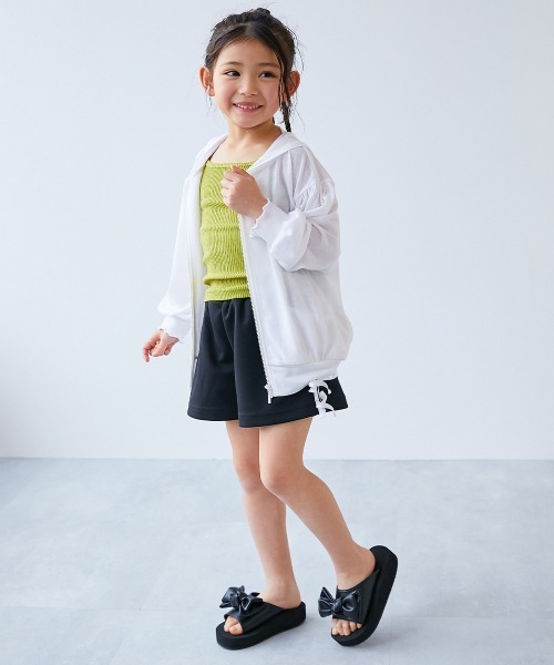 devirock（デビロック）の「ふわもちボリュームソール リボンサンダル（サンダル・キッズ・ブラック/シルバー/ゴールド・17.0cm/18.0cm/19.0cm/20.0cm/21.0cm/22.0cm/23.0cm/24.0cm）」の4枚目の写真