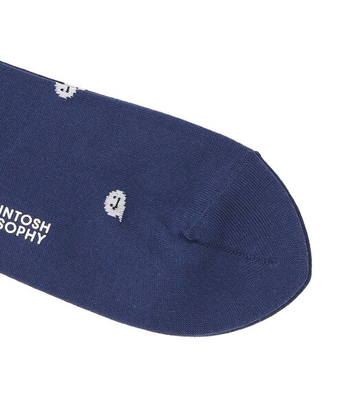 MACKINTOSH PHILOSOPHY（ﾏｯｷﾝﾄｯｼｭ ﾌｨﾛｿﾌｨｰ）の「ゴースト カジュアルソックス（ソックス/靴下・メンズ・ブルー系その他7/グリーン/グレー系その他・FREE）」の6枚目の写真