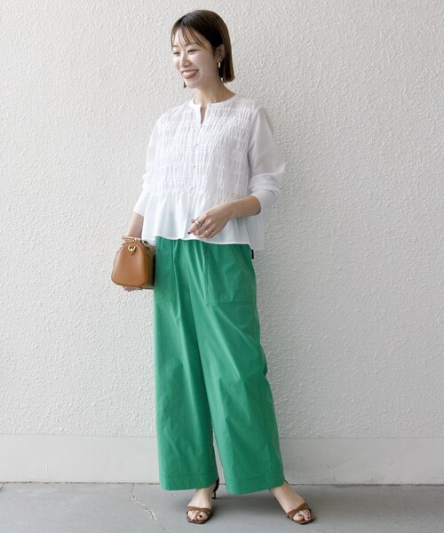 SHIPS any:〈洗濯機可能〉タイプライター イージー ベイカー パンツ