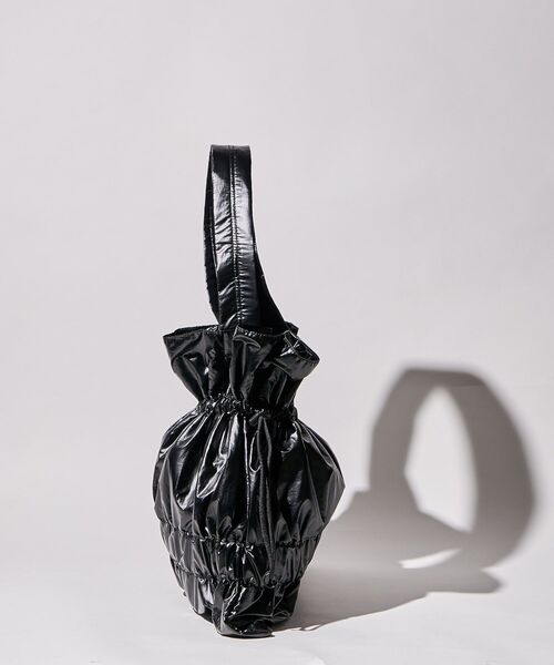 AMERICAN HOLIC（アメリカンホリック）の「シャーリングトートバッグ（ショルダーバッグ・レディース・シルバー/ブラック・FREE）」の13枚目の写真