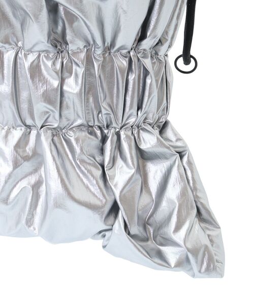 AMERICAN HOLIC（アメリカンホリック）の「シャーリングトートバッグ（ショルダーバッグ・レディース・シルバー/ブラック・FREE）」の11枚目の写真