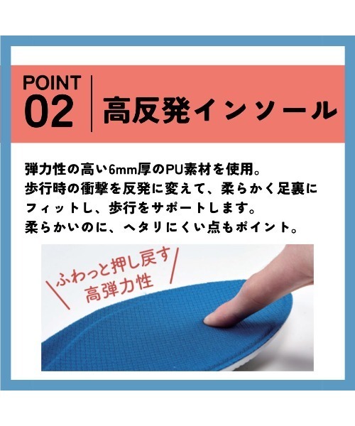 CEDAR CREST(セダークレスト )の「【CEDAR CREST】厚底 高反発クッションソールスニーカー 幅広 3E【23.0cm~24.5cm】(スニーカー・レディース・サックスブルー/ネイビー/ベージュ/ブラック×ホワイト/ワインレッド/ダークベージュ・23.0cm/23.5cm/24.0cm/24.5cm/25.0cm)」の11枚目の写真