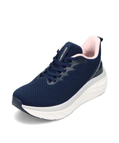 CEDAR CREST(セダークレスト )の「【CEDAR CREST】厚底 高反発クッションソールスニーカー 幅広 3E【23.0cm~24.5cm】(スニーカー・レディース・サックスブルー/ネイビー/ベージュ/ブラック×ホワイト/ワインレッド/ダークベージュ・23.0cm/23.5cm/24.0cm/24.5cm/25.0cm)」の14枚目の写真